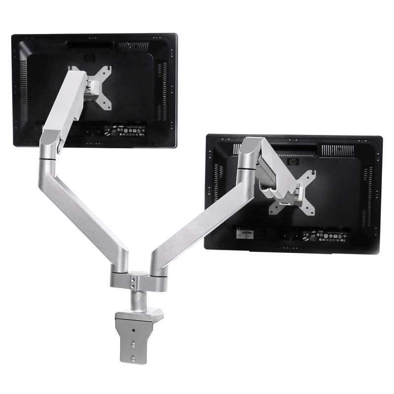 Dual gas spring monitor arm (4)